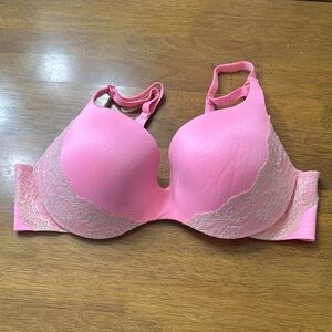 Victoria's Secret Pink Lace-Accent T-Shirt Bra